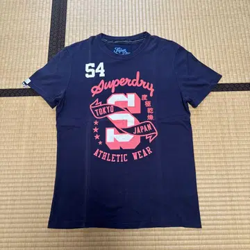 Superdry 슈퍼 드라이 T셔츠 네이비 L사이즈 영국 구매품