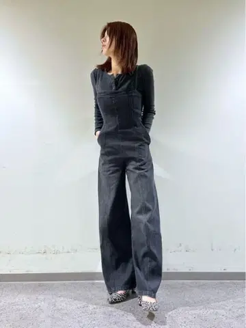 moussy 데님 올인원