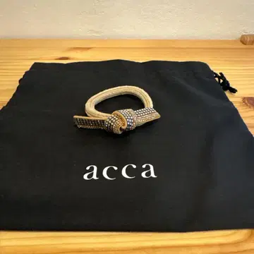아카 acca 리본 고무 베이지