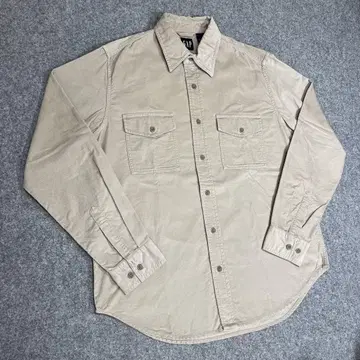 90s GAP 올드 갭 코튼 셔츠 긴팔 양쪽 포켓 포함 M 사이즈