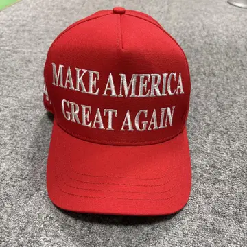 빨간색 캡 MAKE AMERICA GREAT AGAIN 트럼프 캡