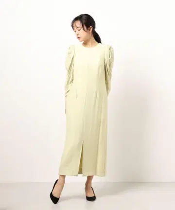 CELFORD 린넨라이크 타이트 원피스 38