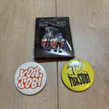 CLUB YOASOBI 핀 배지 캔뱃지 세트