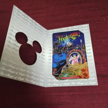 미사용 telephone card 크리스마스 디즈니