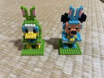나노블록 DISNEY'S EASTER 2015 미키 & 도날드 완성품