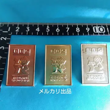 2012년 런던 올림픽 BBC 미디어 핀 배지