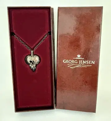 GEORG JENSEN 펜던트 목걸이 1996 포도 925 S