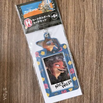 주토피아 닉 와일드 키링