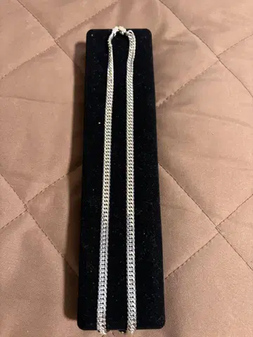 silver 6면W 키헤이 목걸이