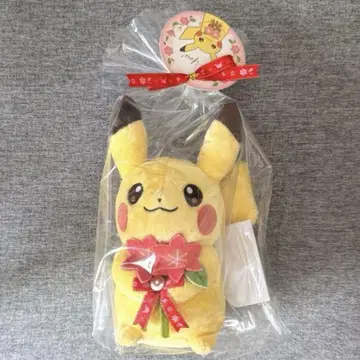 봉제 인형 For You! 피카츄와 글라시데아 꽃 마스코트 포켓몬 센터