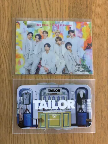 TAILOR 팝업 한정판 스티커