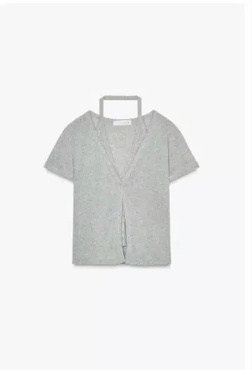 ZARA 더블 홀터넥 상의