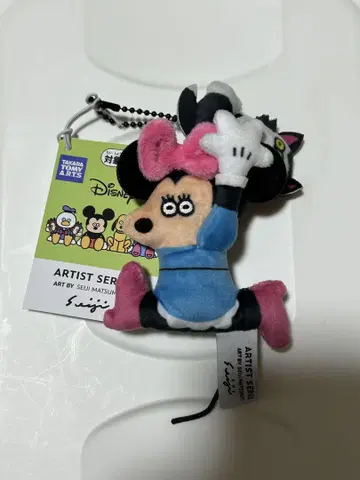 디즈니 볼 체인 마스코트 미니 마우스 & 피가로 마츠모토 세이지
