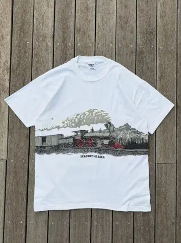 90's 'Skagway' Alaska City T-Shirt XL