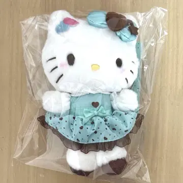산리오 마스코트 홀더 초코 민트 헬로키티