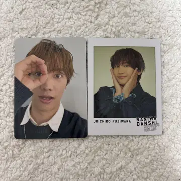 나니와단시 후지와라 죠이치로 트레이딩 카드 폴라로이드