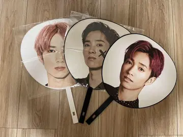 다나카 쥬리 점보 부채 3개 세트