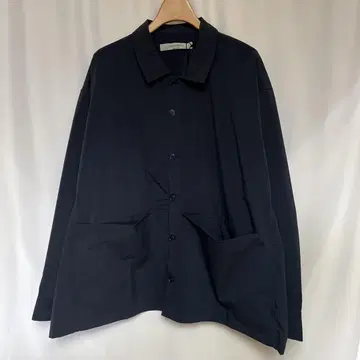 새상품 25ss BASISBROEK OREGEON 셔츠 자켓 네이비2
