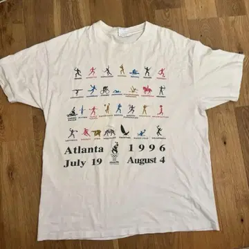 Atlanta 1996 올림픽 T셔츠 90s
