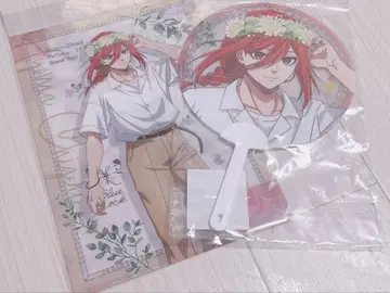 블루 록 flowercrown 치기리 효마 부채 클리어 파일