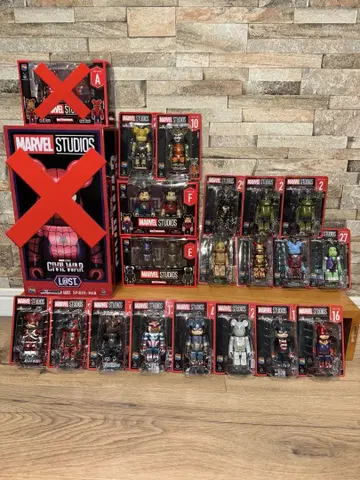 베어브릭 MARVEL
