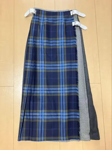 [ O'NEIL OF DUBLIN ] 울 롱 퀼트 스커트