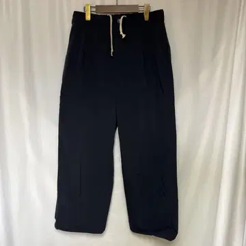 새상품 25ss BASISBROEK WISKEN 이지 팬츠 네이비2
