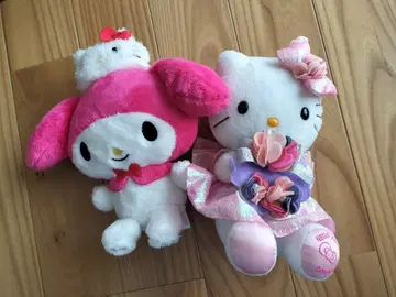 키티 마이멜로디 봉제 인형 세트