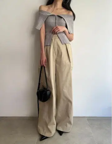 SNIDEL 바리에 카고 팬츠
