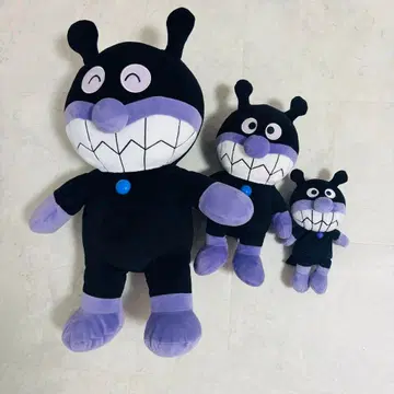 앙팡맨 만 비리킨맨 봉제 인형 대중소 세트