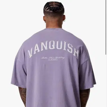 새상품 vanquish fitness 오버 사이즈 티셔츠