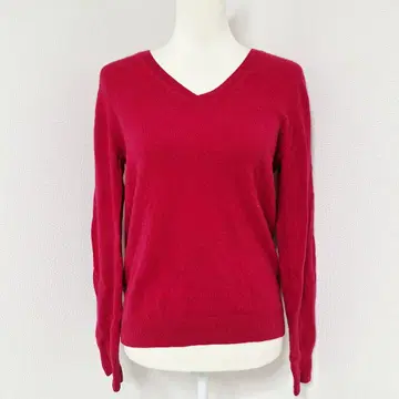 유니클로/UNIQLO 251-400349 캐시미어 V넥 스웨터 [ L ]