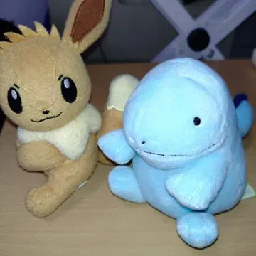 포켓몬스터 이브이 누오 봉제 인형 2점