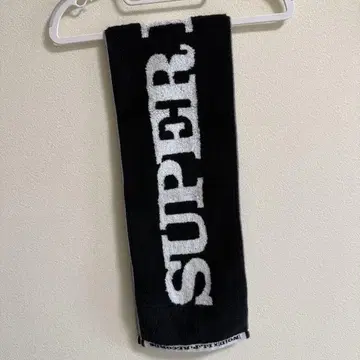 SUPER BEAVER 머플러 타월 블랙