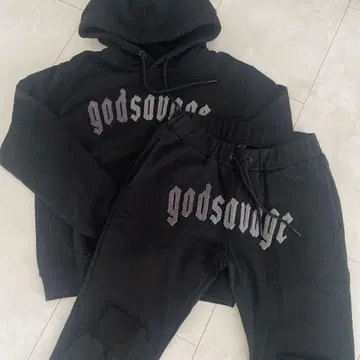 새상품급 god savage 갓사베지 셋업