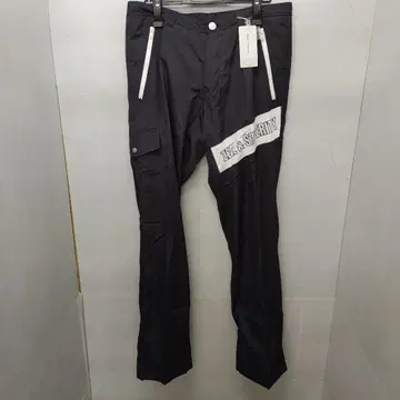 3401 택 포함 새상품 Z&S 블랙 나일론 팬츠 사이즈 34