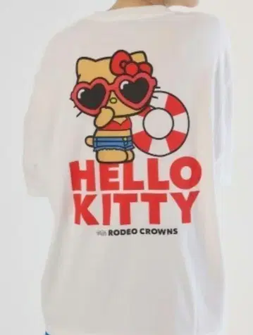 RODEO CROWNS WIDE BOWL SUNBURN 키티 티셔츠 M