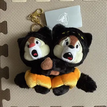 칩 & 데일 봉제 인형 키링 분장 DISNEY HALLOWEEN