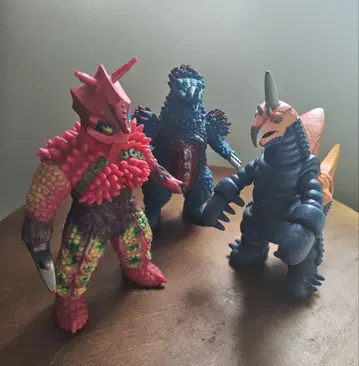 울트라 괴수 소프트 비닐 야풀 바키심 벨로크론 울트라맨 에이스 초수 세트