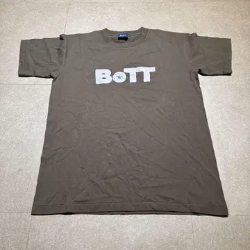 Bott 반팔 t셔츠 로고 다크 그레이 L