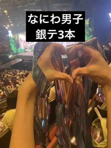 나니와단시 아리츠아 모자 꽁지 보야주 은색 테이프 3개