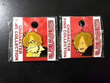 원피스 상디 핀 배지 2개 세트 점프샵 미개봉 레어템