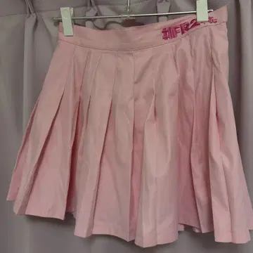 FR2 매실 핑크 플리츠 미니 스커트