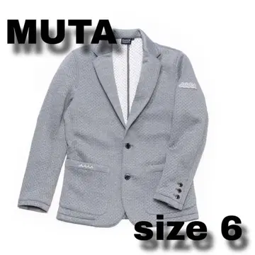 [ 새상품 택 없음 ] MUTA 무타 마린 자켓 그레이 남성용 사이즈 6