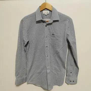 USXS(JPS 사이즈 상당) LACOSTE 슬림핏 체크 셔츠