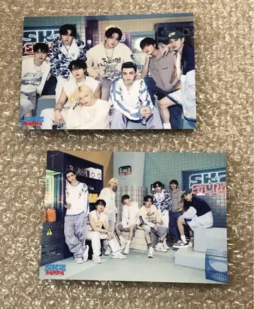 사우나 랜트 올 집합 2장 straykids 공식