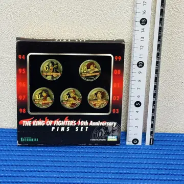 킹 오브 파이터즈 10주년 기념 핀즈 세트!