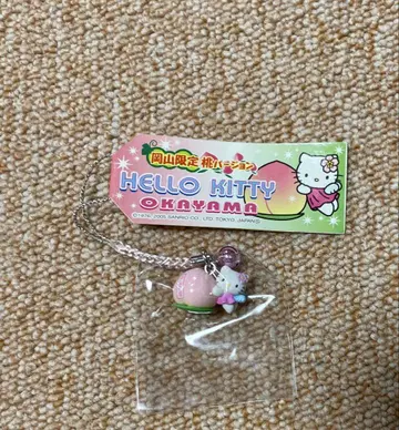 지역 한정 키티 오카야마 한정 복숭아 버전