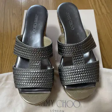 JIMMY CHOO 웨지솔 샌들 34