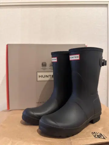 HUNTER UK5 레인부츠 블랙